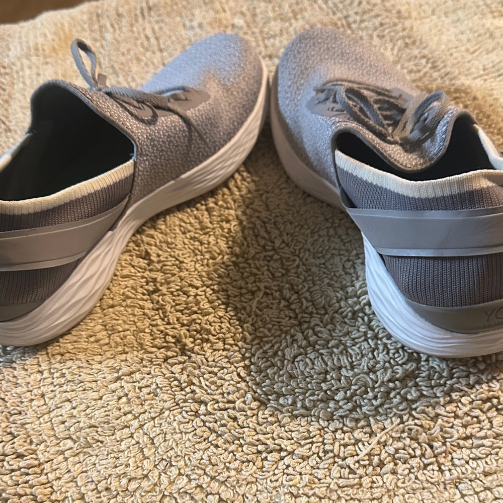YOU BY SKECHERS WALK Gray Athletic Sneakers - Picture 4 of 10